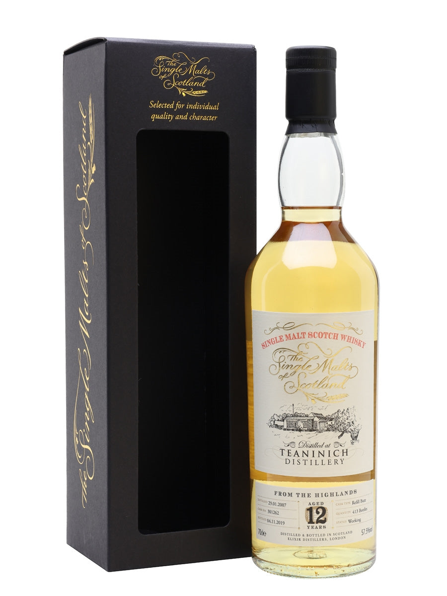 Teaninich 2007 12 Year Old Single Malts of Scotland Highland Single Malt Scotch Whisky | 700ML at CaskCartel.com