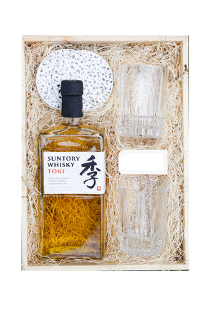 Suntory Toki Japanese Whisky With 2 Glass - CaskCartel.com