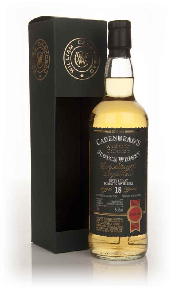 Tomatin 18 Year Old 1994 - Authentic Collection (WM Cadenhead) Scotch Whisky | 700ML at CaskCartel.com