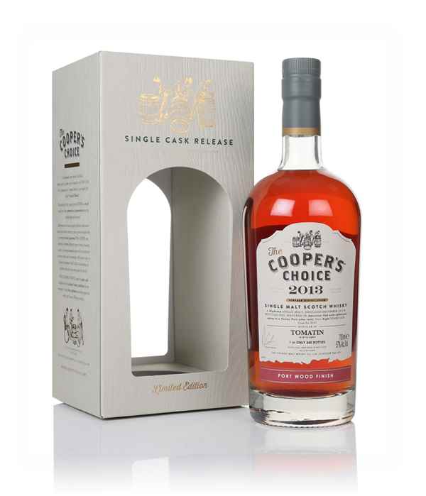 Tomatin 8 Year Old (D.2013, D.2022) Port Wood, The Cooper’s Choice Scotch Whisky | 700ML at CaskCartel.com