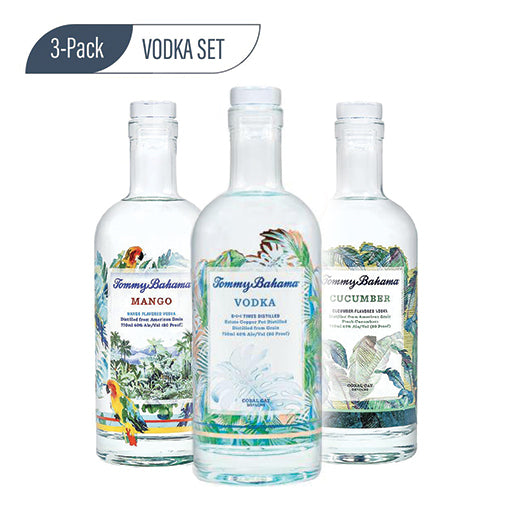 Tommy Bahama Vodka Set 3 Pack at CaskCartel.com