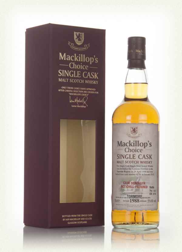 Tormore 26 Year Old 1988 (cask 4176) - Mackillop's Choice Single Malt Whiskey | 700ML at CaskCartel.com