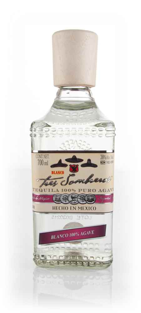 Tres Sombreros Blanco Tequila | 700ML at CaskCartel.com