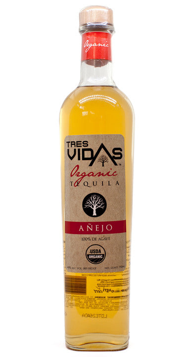 Tres Vidas Organic Añejo Tequila - CaskCartel.com