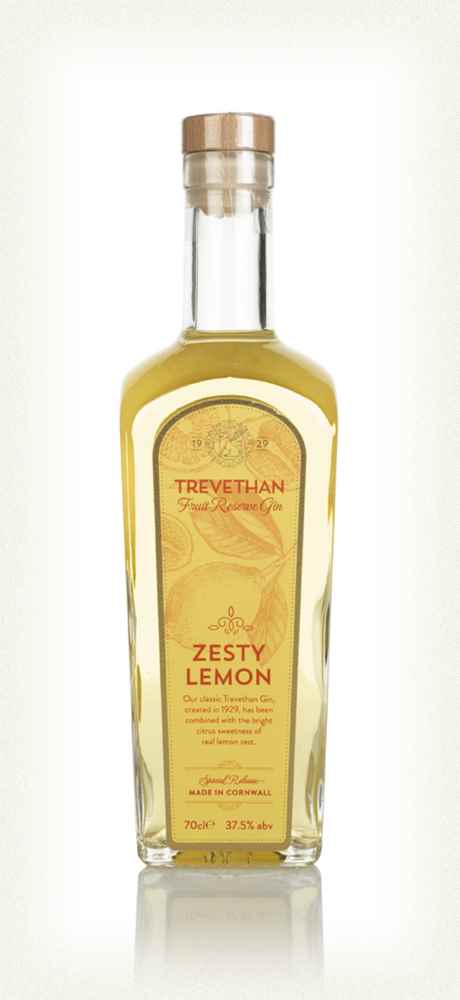 Trevethan Zesty Lemon Flavoured Gin | 700ML at CaskCartel.com