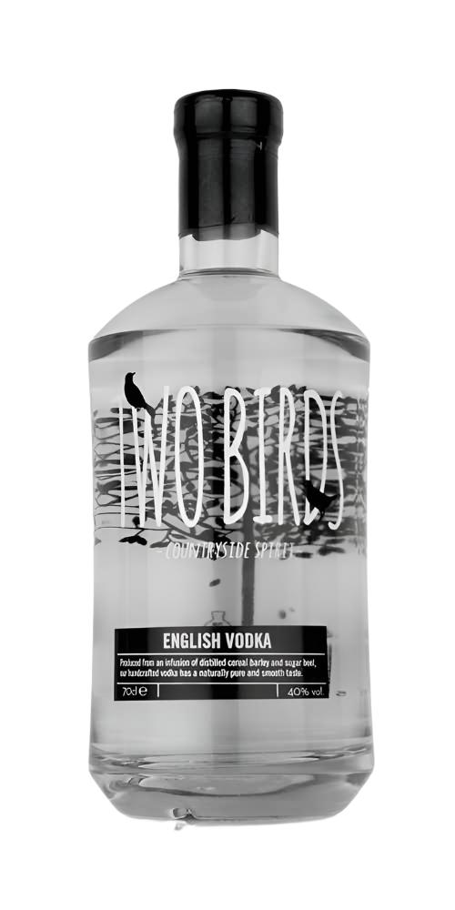 Two Birds English Plain Vodka | 700ML at CaskCartel.com