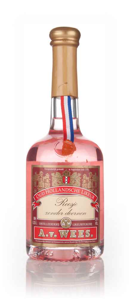 Van Wees Roosje Xonder Doornen (Rose Without Thorns) Liqueur | 350ML at CaskCartel.com