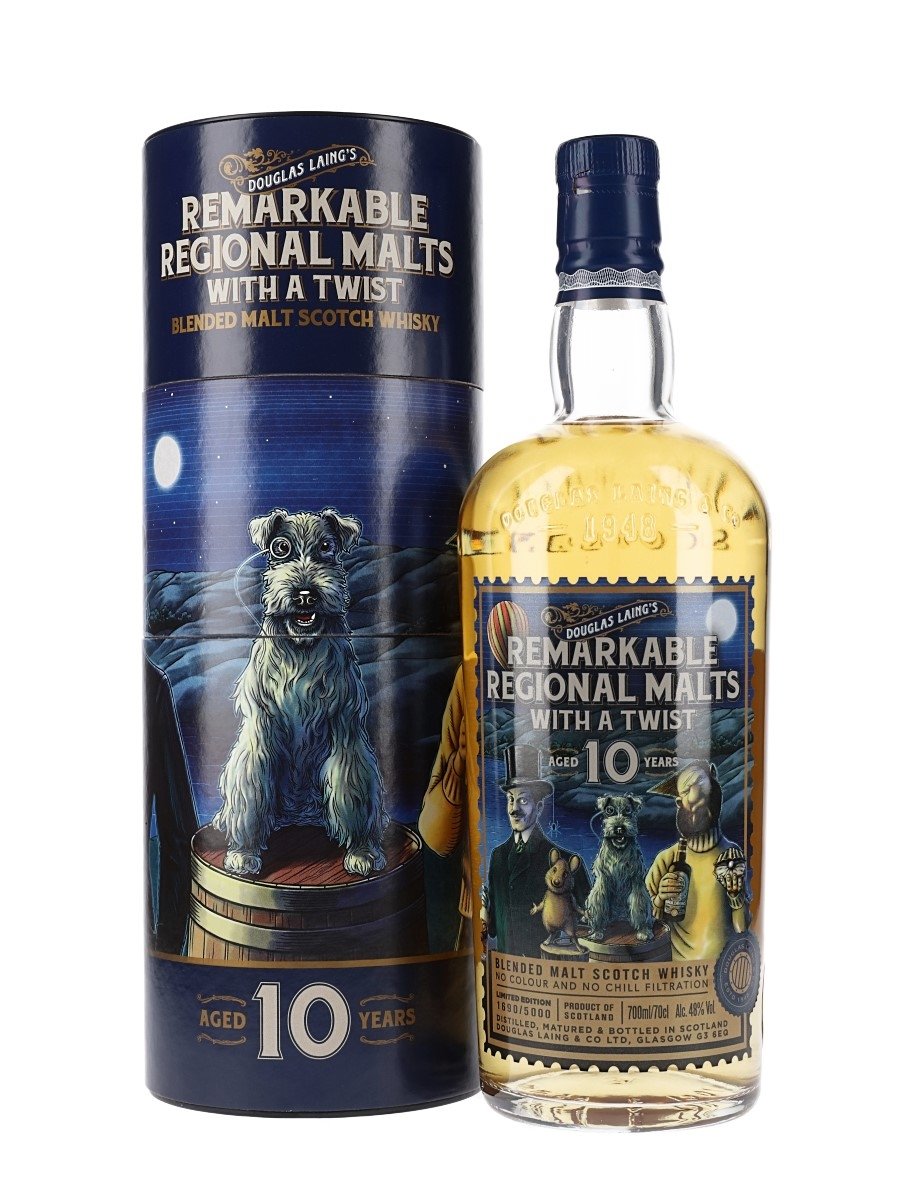 Douglas Laing Remarkable Regional Malts 10 Year Old Blended Malt Scotch Whisky | 700ML at CaskCartel.com