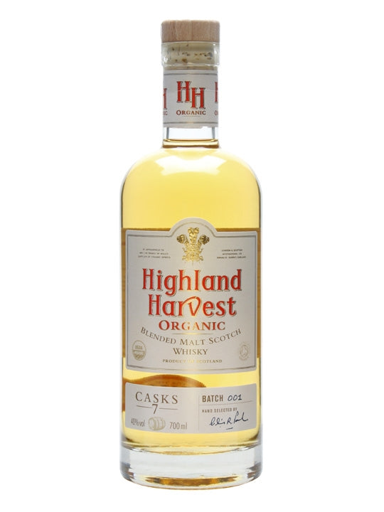 Highland Harvest 7 Casks Organic Blended Malt Whisky | 700ML at CaskCartel.com