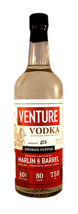 Marlin & Barrel Venture Smoked Pepper Vodka - CaskCartel.com Edit alt text