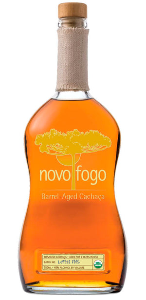 Novo Fogo Gold Barrel-Aged Organic Cachaca - CaskCartel.com