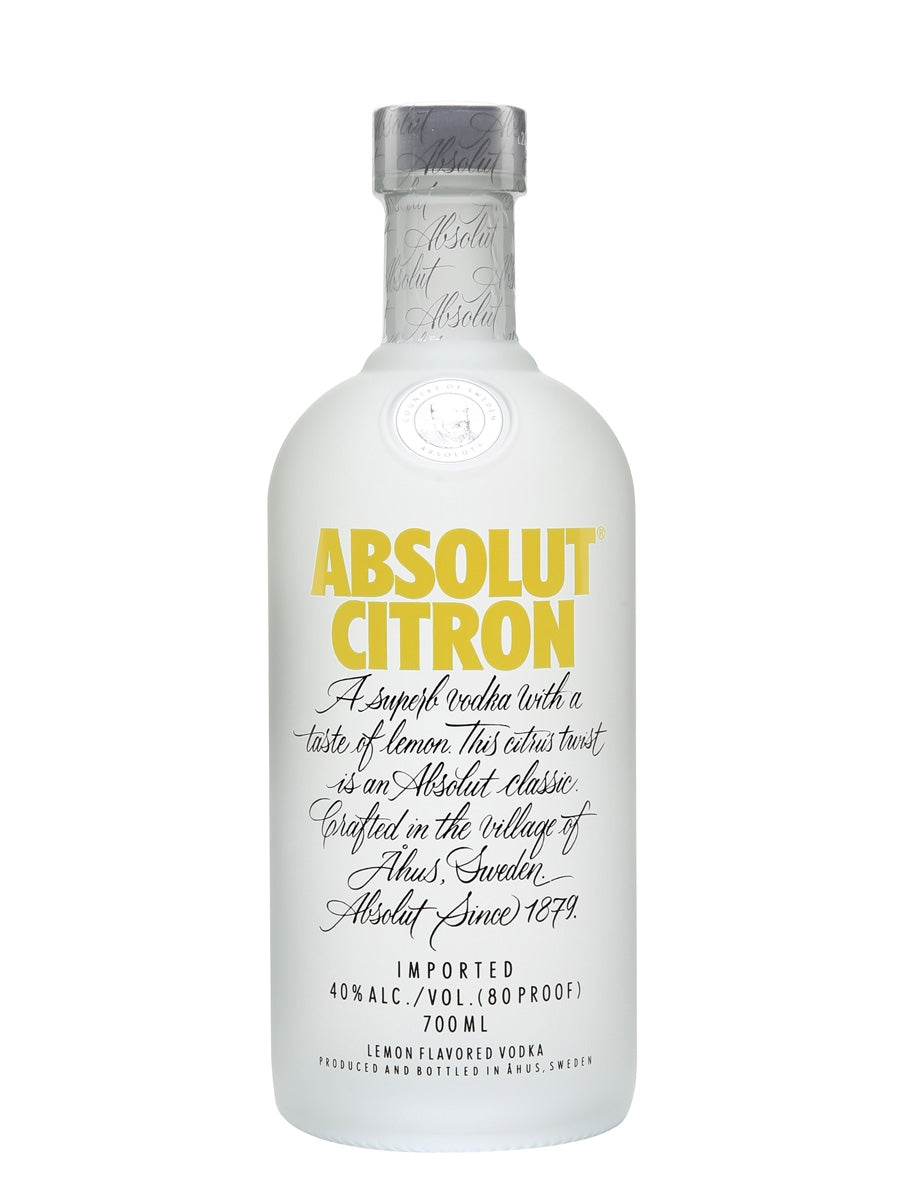 Absolut Citron Vodka - CaskCartel.com