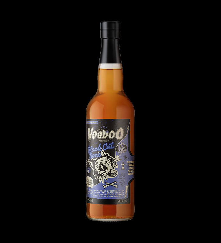 Benrinnes Whisky Of Voodoo Black Cat Bone 12 Year Old Whisky | 700ML at CaskCartel.com