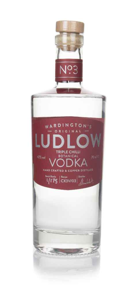 Wardington's No.3 Ludlow Triple Chilli Vodka | 700ML at CaskCartel.com