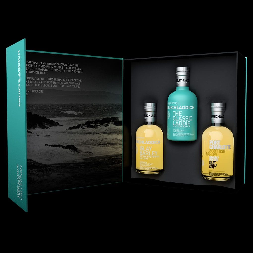 Bruichladdich® Wee Laddie Tasting Collection Gift Set (3) 200ml - CaskCartel.com