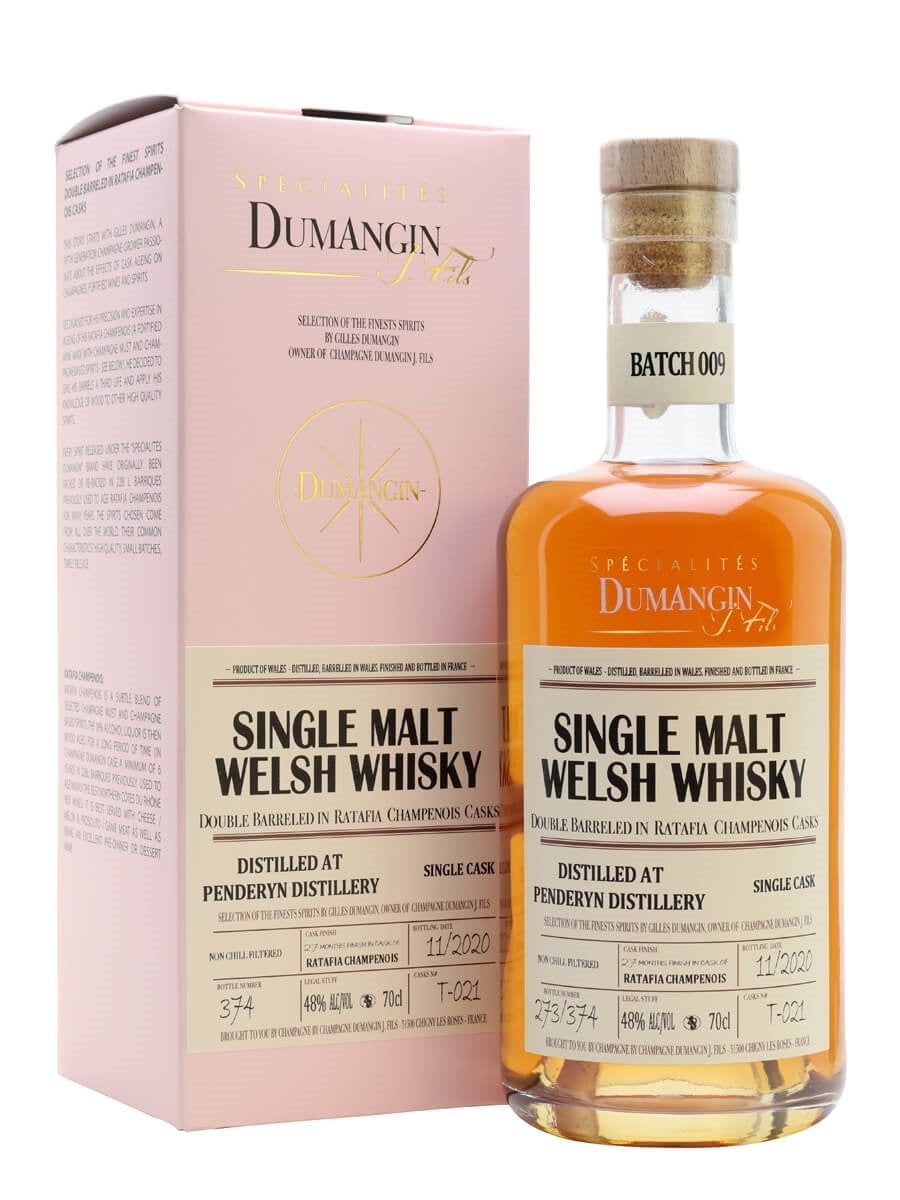 Penderyn Ratafia Finish Dumangin Batch 009 Welsh Single Malt Whisky | 700ML at CaskCartel.com
