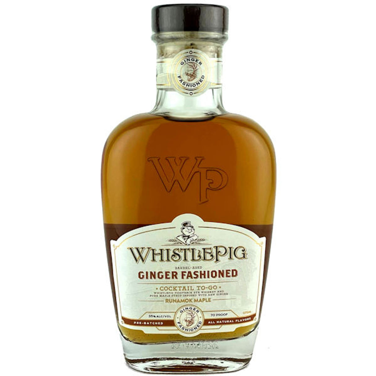 Whistlepig Ginger Fashioned (Proof 70) Cocktail | 375ML at CaskCartel.com