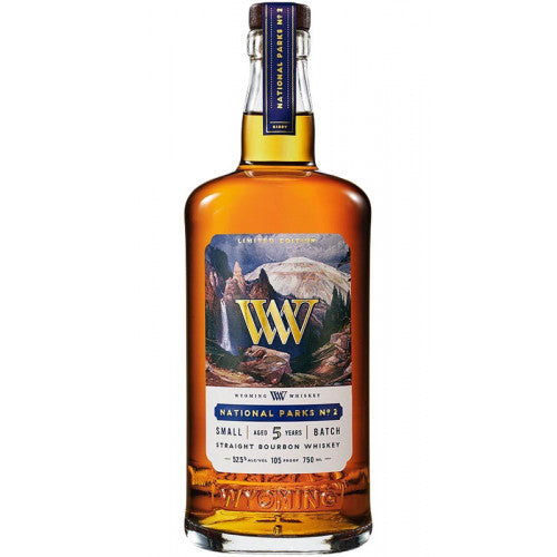 Wyoming Whiskey National Parks | No. 2 Straight Bourbon Whiskey | Limited Edition at CaskCartel.com