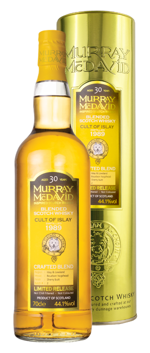(Murray McDavid)  Cult of Islay 1989 Crafted Blend - Limited Release (Batch 2) 30 Year Old 2019 Release Scotch Whisky | 700ML at CaskCartel.com