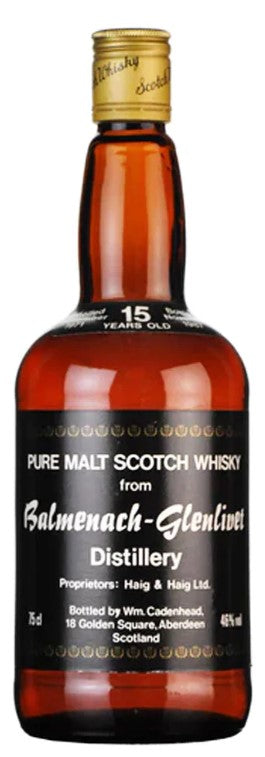 Cadenhead's Balmenach-Glenlivet 15 Years Old Pure Malt Whisky at CaskCartel.com