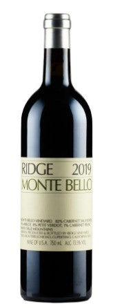 2019 | Ridge Vineyards | Monte Bello at CaskCartel.com