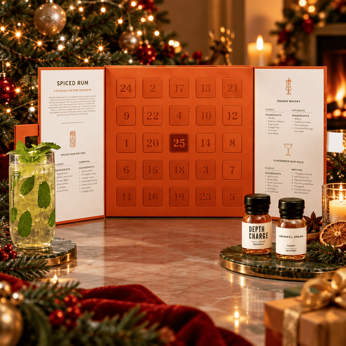The Spiced Rum Advent Calendar 2026 PREMIUM EDITION | Drinks by the Dram at CaskCartel.com 3