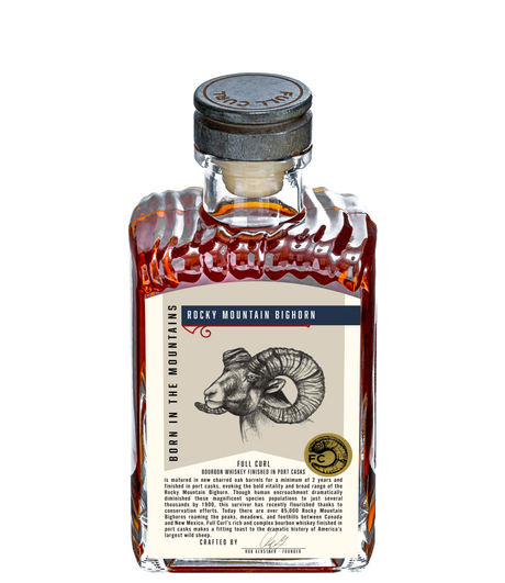 Full Curl Bourbon Whiskey Finished In Port Casks at CaskCartel.com