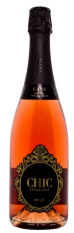 Chic Barcelona | Rose Brut Cava - NV at CaskCartel.com