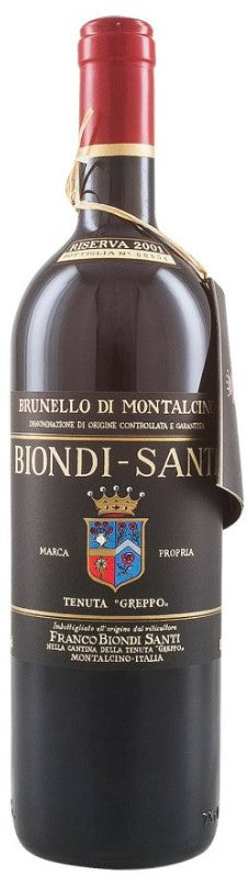 2001 | Biondi Santi | Tenuta Greppo Riserva at CaskCartel.com