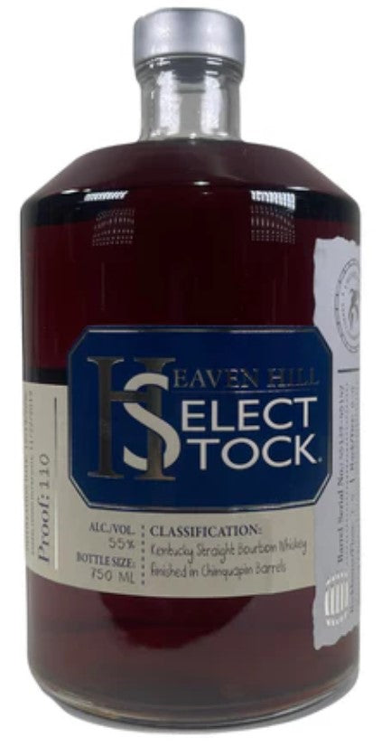 Heaven Hill Distilleries Select Stock 13 Year Bourbon Finished in Chinquapin Barrels