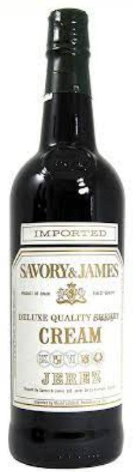 Savory & James | Cream Sherry Deluxe Quality Sherry - NV at CaskCartel.com