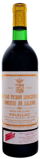 1983 | Château Pichon Longueville Comtesse de Lalande | Pauillac at CaskCartel.com