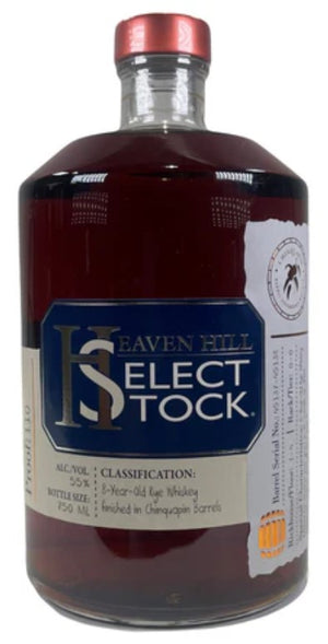 Heaven Hill Distilleries Select Stock 8 Year Rye Finished in Chinquapin Barrels at CaskCartel.com