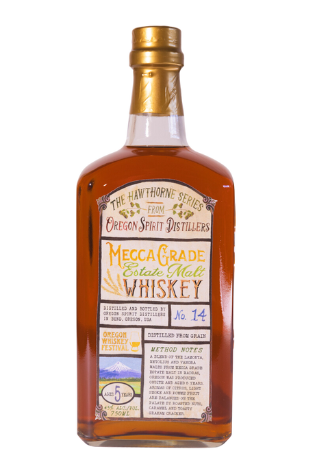 Oregon Spirit Distillers The Hawthorne Series Mecca Grade Estate Malt Whiskey at CaskCartel.com