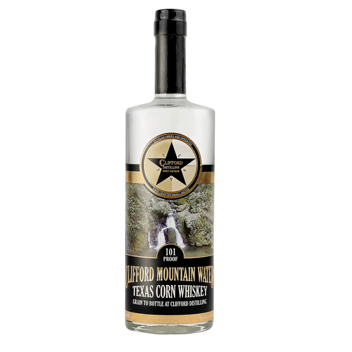 Clifford Distilling | Clifford Mountain Water: Texas Corn Whiskey
