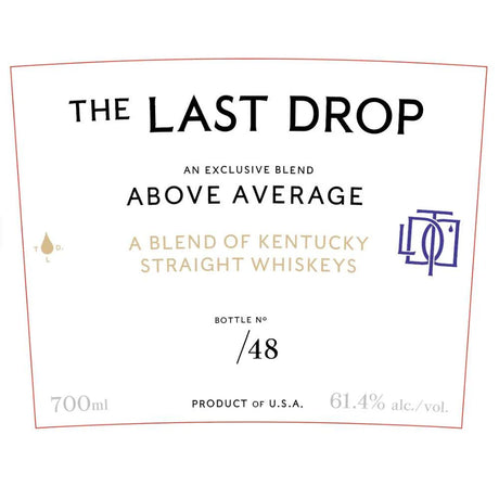 The Last Drop Above Average Blended Whiskey Bottle N48 | 700ML at CaskCartel.com