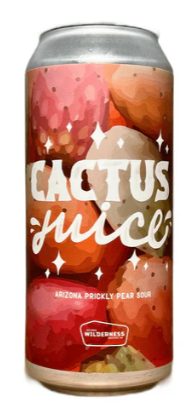 Arizona Wilderness Brewing Cactus Juice Prickly Pear Sour Beer | (4)*475ML at CaskCartel.com