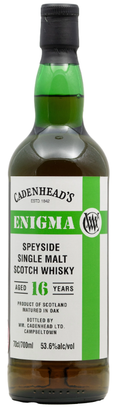 Cadenhead’s Enigma Speyside 16 Year Old Single Malt Scotch Whisky | 700ML at CaskCartel.com