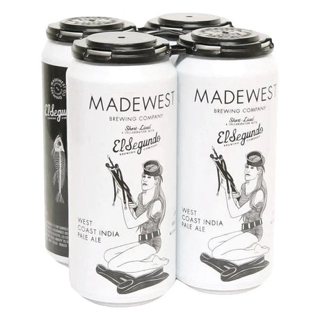 MadeWest X El Segundo Short Lived West Coast IPA | (4)*473ML at CaskCartel.com