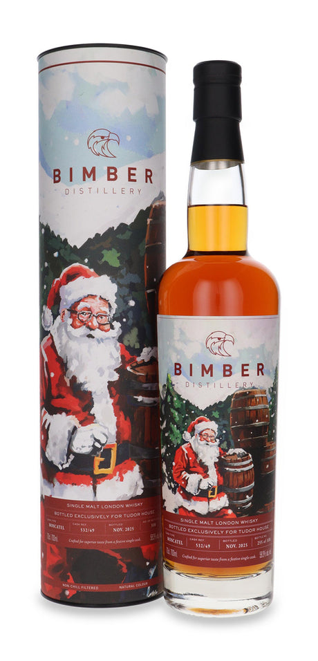 Bimber London Moscatel Cask Christmas Edition Single Malt Whisky | 700ML at CaskCartel.com