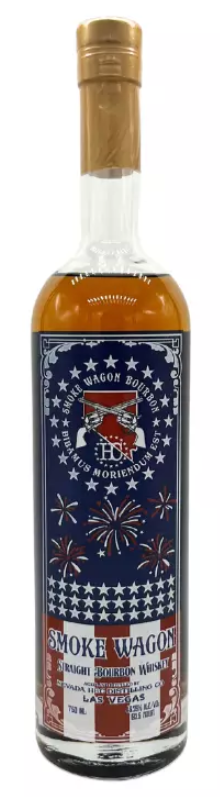 Smoke Wagon Red White & Blue 2023 Edition Straight Bourbon Whisky at CaskCartel.com