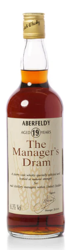Aberfeldy 19 Year Old The Manager's Dram Bottled 1991 Scotch Whisky