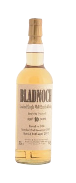 Bladnoch Lightly Peated 10 Year Old Single Malt Scotch Whisky | 700ML at CaskCartel.com