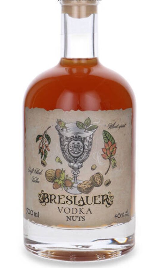 Breslauer Nuts Vodka | 500ML at CaskCartel.com