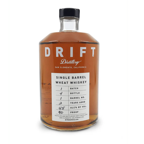 Drift Distillery Single Barrel Wheat Whiskey at CaskCartel.com
