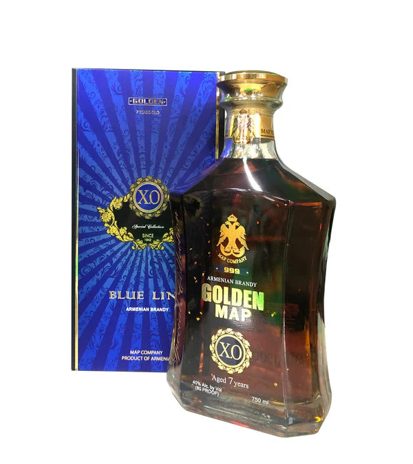 Golden Map X.O 7 Year Old Armenian Brandy at CaskCartel.com