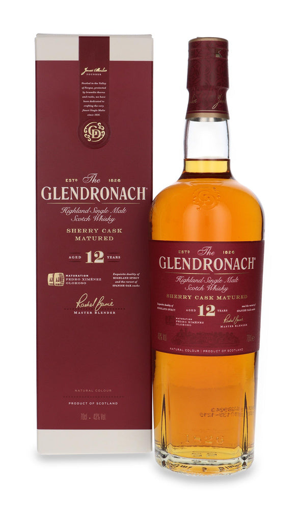 GlenDronach Sherry Cask Matured 12 Year Old Single Malt Scotch Whisky | 700ML at CaskCartel.com