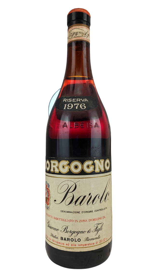 1976 | Giacomo Borgogno & Figli | Barolo Riserva at CaskCartel.com
