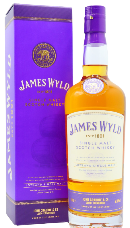 Bonnington James Wyld Lowland Single Malt Scotch Whisky | 700ML