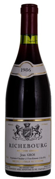 1986 | Jean Gros | Richebourg at CaskCartel.com